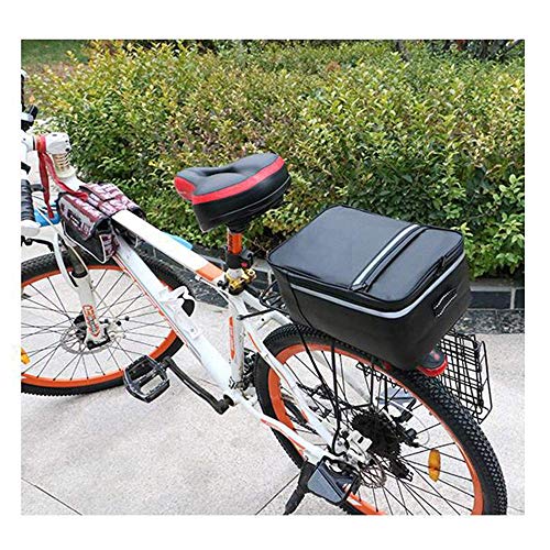 Multifuncional bolso de la bicicleta 8L, impermeable Percha for bicicletas de equipaje, de gran capacidad del asiento posterior de la bicicleta del bolso del equipaje, for aplicaciones en exterior via