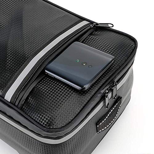 Multifuncional bolso de la bicicleta 8L, impermeable Percha for bicicletas de equipaje, de gran capacidad del asiento posterior de la bicicleta del bolso del equipaje, for aplicaciones en exterior via