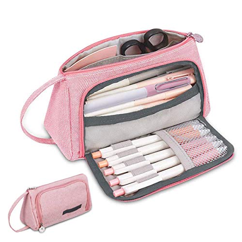 Multifuncional Escolar Estuche de lápices Adolescente，Grande capacidad portátil Estuches，para estudiantes universitarios de secundaria, nina regalos