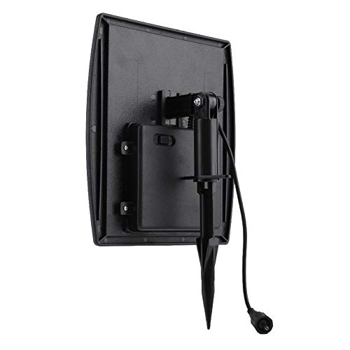 Mumusuki Durable 18LED Solar Powered Triple Head Jardín al Aire Libre Paisaje Spot Light Luz subacuática(Lumière Blanche)