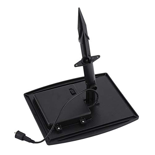 Mumusuki Durable 18LED Solar Powered Triple Head Jardín al Aire Libre Paisaje Spot Light Luz subacuática(Lumière Blanche)