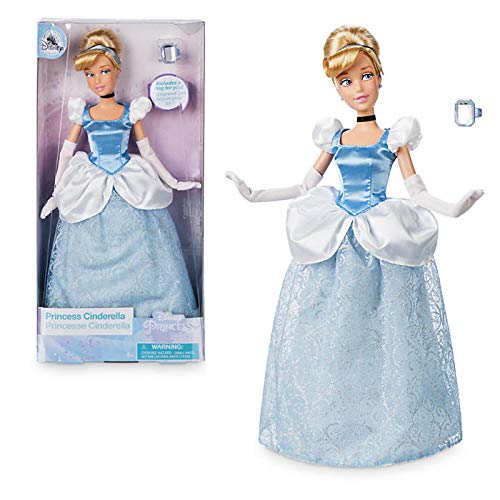 Muñeca oficial Cinderella Classic Disney de 30cm con anillo