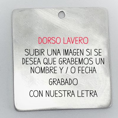 MUNOTA- Llavero Personalizado de Plata Cuadrado con TU Propio Dibujo Grabado. Regalos Originales para el Dia del Padre, Abuelos, Amigos, y sorprenderles con un Regalo Personalizado DISEÑADO por TI.