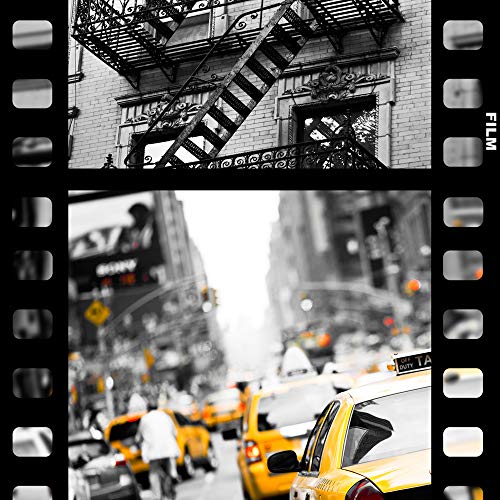 murando Papel Pintado PURO 10m Fotomurales tejido no tejido rollo Decoración de Pared decorativos Murales XXL moderna de Diseno Fotográfico City Ciudad New York Film d-C-0001-j-b