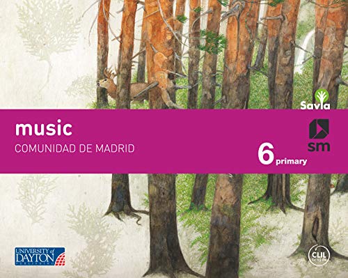 Music. 6 Primary. Savia. Comunidad de Madrid