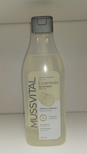 MUSSVITAL ESSENTIALS GEL BAÑO FÓRMULA ORIGINAL 750 ML
