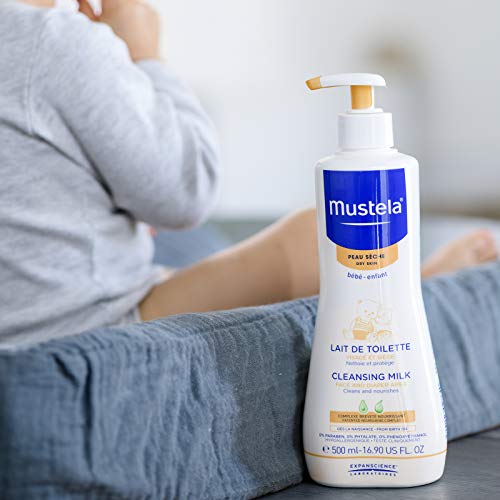 Mustela moisturizing cleansing gel with cold cream 300ml.
