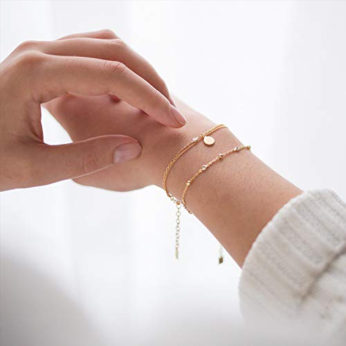 MY JOLIE CANDLE - Vela perfumada con una Joya Sorpresa en su Interior - Pulsera - Chapado de Oro - Algodón de azúcar - Cera Natural - 330g - Tiempo de combustión : 70 Horas