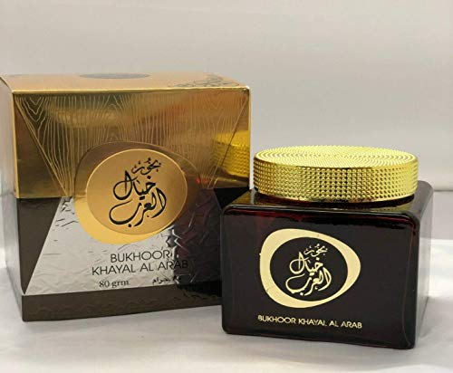 My Perfumes Bakhoor Khayal al Arab - 80 gramos de incienso auténtico ámbar y aroma a almizclado