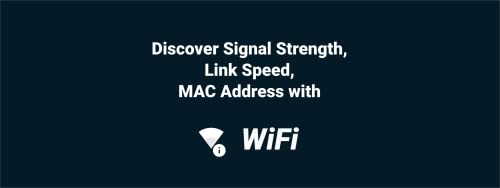 My WiFi (Signal Strength, Link Speed, DNS server, gateway, Mac Address )