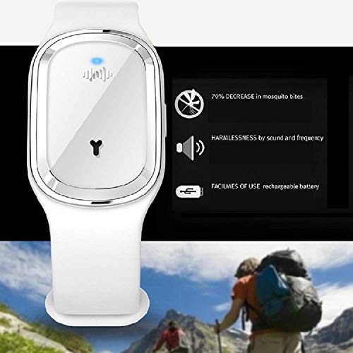 N3 ZELEK Pulsera Repelente de Mosquitos Bandas de Mosquitos Chip MÁS Nuevo Bandas Repelentes de Insectos Repelente de Plagas Ultrasónico Banda de Muñeca Pulsera Anti Mosquitos Reloj de Insectos