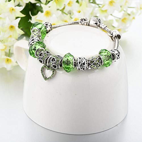 N/A Pulsera Joyas Pulseras De Piedra Natural Negra para Hombres 8Mm con Cuentas Piedra De Ojo De Tigre Hematita Strand Pulsera Punk Joyería Masculina Puls