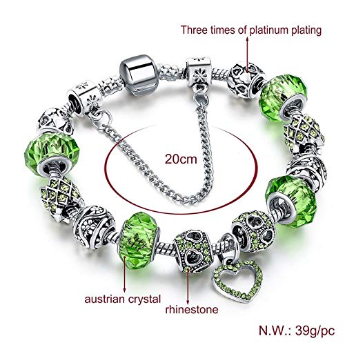 N/A Pulsera Joyas Pulseras De Piedra Natural Negra para Hombres 8Mm con Cuentas Piedra De Ojo De Tigre Hematita Strand Pulsera Punk Joyería Masculina Puls