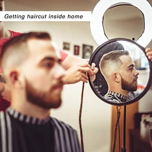 Nabance 13PCS Juego de Tijeras para Cortar el Cabello Kit de Peluquería Profesional Adelgazar Hair Razor Comb Clips Cape Barber Set para Home Salon