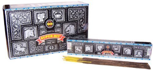 Nag Champa Superhit Incense Sticks, Pack X 12 Boxes
