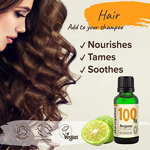 Naissance Bergamota BIO - Aceite Esencial 100% Puro - Certificado Ecológico - 30ml