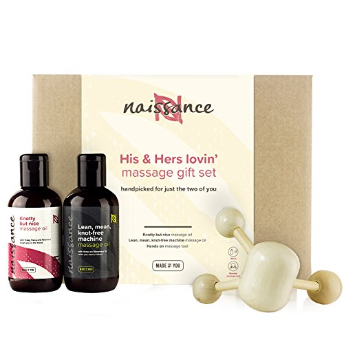 Naissance “His&Hers lovin´” Set Regalo Aceite de Masaje Ella y Él para cualquier ocasión - Romántico y Sensual