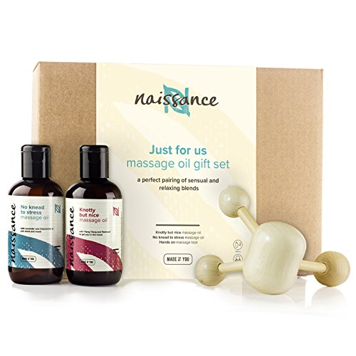 Naissance Set Regalo “Just for Us” - Aceites de Masaje Nosotros para cualquier ocasión - Sensual, Romántico y Relajante
