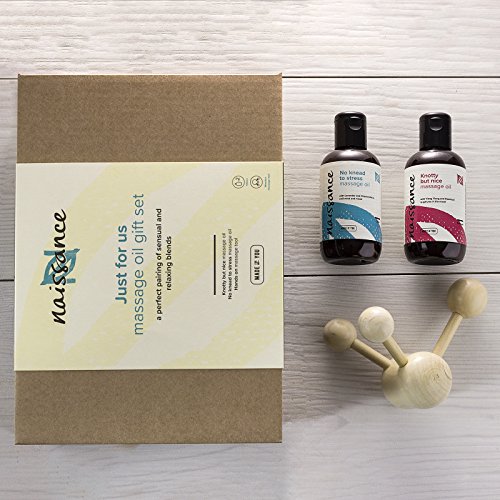 Naissance Set Regalo “Just for Us” - Aceites de Masaje Nosotros para cualquier ocasión - Sensual, Romántico y Relajante