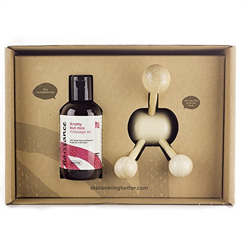 Naissance"Knotty but Nice" - Set Regalo Aceite de Masaje Sensual para cualquier ocasión romántica en pareja