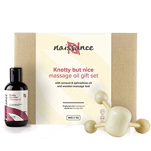Naissance"Knotty but Nice" - Set Regalo Aceite de Masaje Sensual para cualquier ocasión romántica en pareja