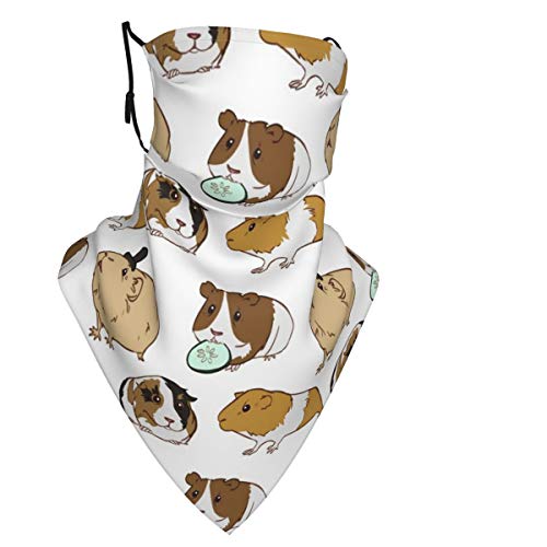 naizi Bandanas bufanda orejeras pasamontañas cara hombres mujeres protección polainas para el cuello cubierta orejeras bufanda para sol polvo viento motocicleta protección