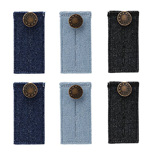 Naler - Extensores de botón para botones, 6 unidades