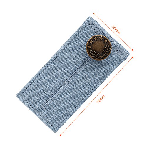 Naler - Extensores de botón para botones, 6 unidades