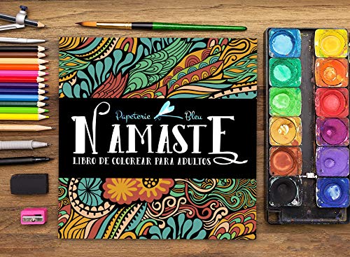 Namaste: Libro De Colorear Para Adultos