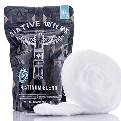 Native Wicks Top Grade Platinum mezcla algodón - 3.5 pies