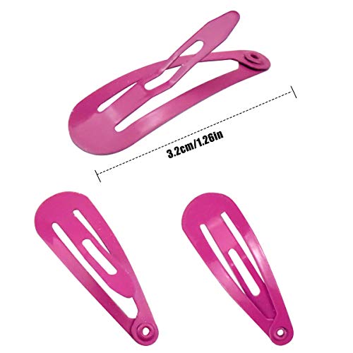 NATUCE 50PCS Pinzas Pelo Niña Clip Clips Pelo Niña Bebe Horquillas para el Pelo Niña Bebe Barrettes de Metal Antideslizantes para Niñas Accesorios para el Cabello