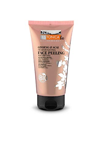 Natura Estonica Ginseng & Acai - Exfoliante facial (150 ml)