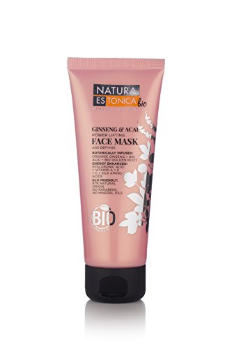 Natura Estonica Ginseng & Acai Face Mask Cuidado Facial - 75 ml