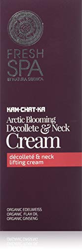 Natura Siberica Crema para Cuello y Escote Flores del Ártico, Reafirmante - 200 ml