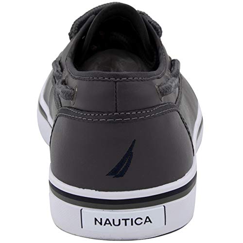 Nautica Men's Spinnaker Lace-Up Boat Shoe, Casual Loafer, Fashion Sneaker