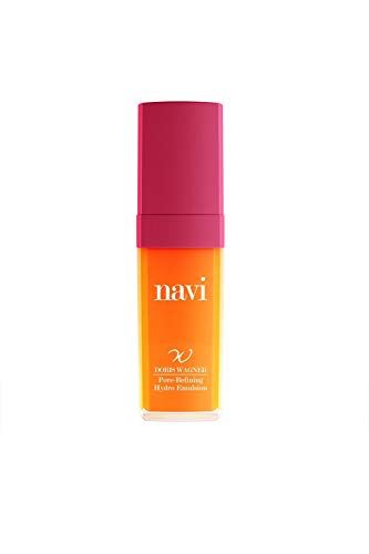 NAVI Serum Facial Refinador de Poros/Suero con Aceite de Ricino & Vitamina A/Hidratante, 30 ml