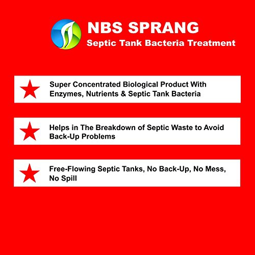 NBS SPRANG 12 meses de suministro - tratamiento de tanque séptico