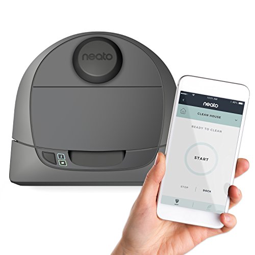 Neato Robotics D304 Connected Ultra Pack - aspirador robot con estación de carga, Wi-Fi & App