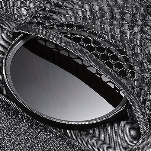 Neewer Filtro de 55 mm de la Lente Kit de Accesorios para Canon Nikon Sony Samsung Fujifilm Pentax: UV/CPL/FLD Filtro, la Bolsa, la Capilla de Lente, Tapa del Objetivo, paño de Limpieza