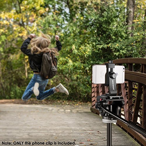 Neewer Soporte Vertical para Teléfono Inteligente de 4,3-5,5 pulgadas con Disparador de Control Remoto Inalámbrico