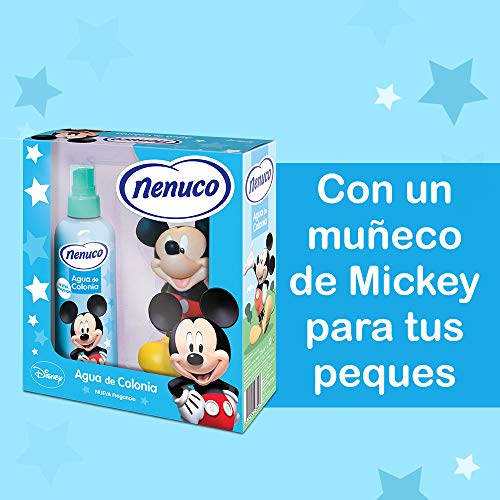 Nenuco Pack Agua de Colonia Infantil Bebé Mickey con Muñeco - 175 ml