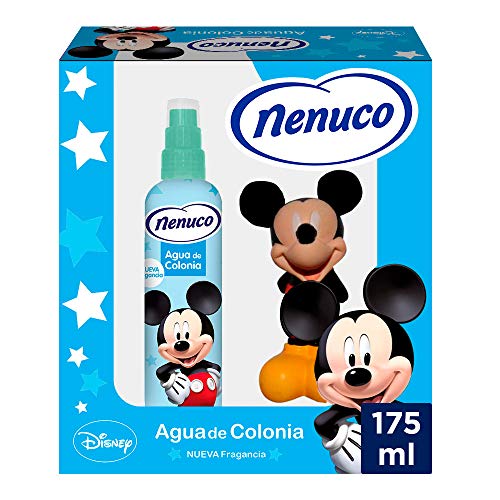Nenuco Pack Agua de Colonia Infantil Bebé Mickey con Muñeco - 175 ml