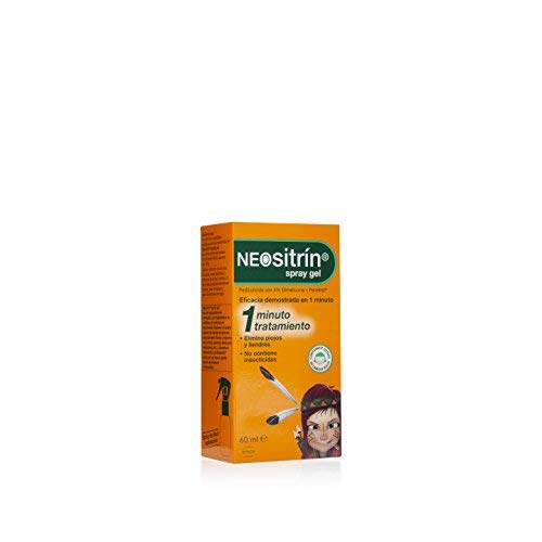 Neositrin Pack Spray Gel(60ml) + Acondicionador 100ml para eliminar piojos y liendres en 1 minuto