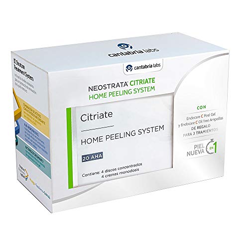 Neostrata Citriate Home Peeling System 20AHA, 4 monodosis+4 discos +REGALO