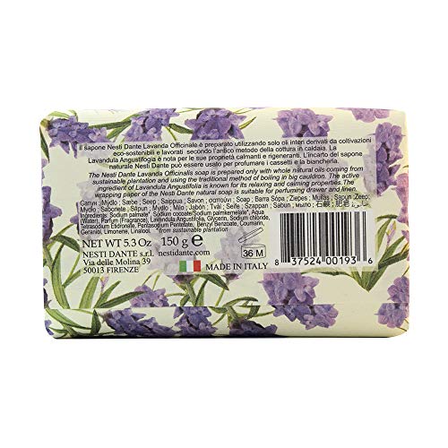 NESTI DANTE Lavanda Officinale Jabón Natural - 150 gr.