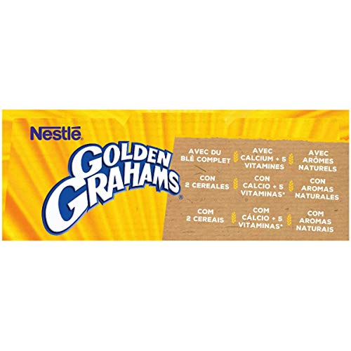Nestlé Golden Graham - Barritas de Cereales con Maíz y Trigo Tostado - 6 barritas de cereales (6x25g)