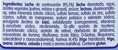 NESTLÉ JUNIOR 1+ Cereales - Leche para niños a partir de 1 año - 1L
