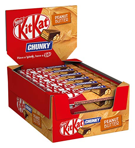 Nestle Kit Kat Chunky Peanut Butter Milk Chocolate (Pack of 24)