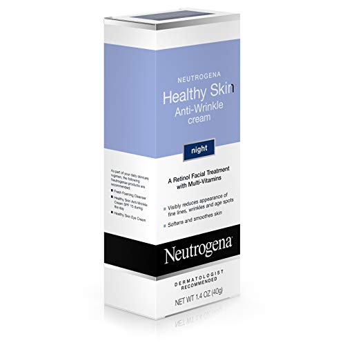 Neutrogena Healthy Skin Crema Noche Antiarrugas con Retinol, 1,4 oz
