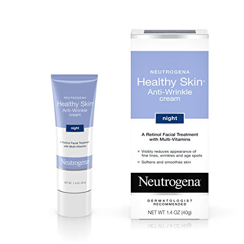 Neutrogena Healthy Skin Crema Noche Antiarrugas con Retinol, 1,4 oz